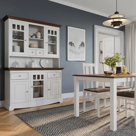 Brigitte (fehér-dió) - nappali, hálószoba, étkező, előszoba