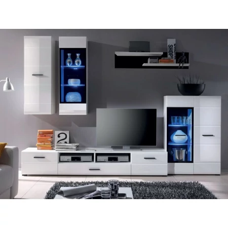 Vusher system bútorcsalád - modern elemes nappali szekrénysor