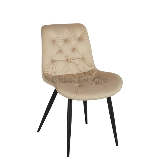Fanny étkezőszék bársony szövettel (többféle szín)