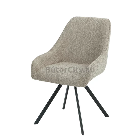 Denton forgó étkezőszék - bouclé (bézs vagy szürke)