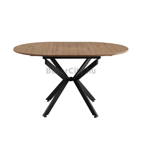 Antalya kihúzható, ovális étkezőasztal (120 cm)