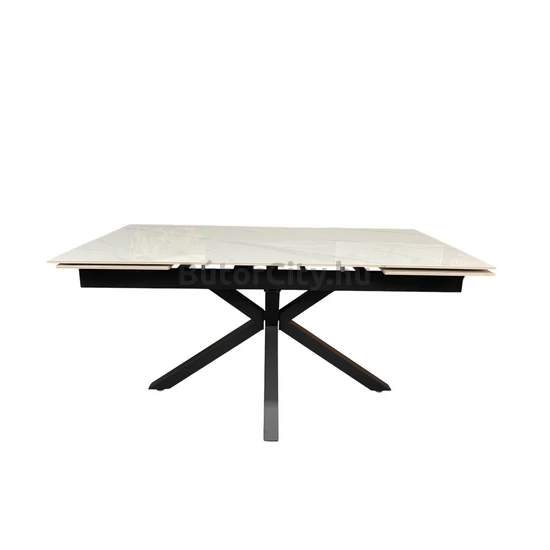 Genova magasfényű kerámia étkezőasztal  (160-240*90)