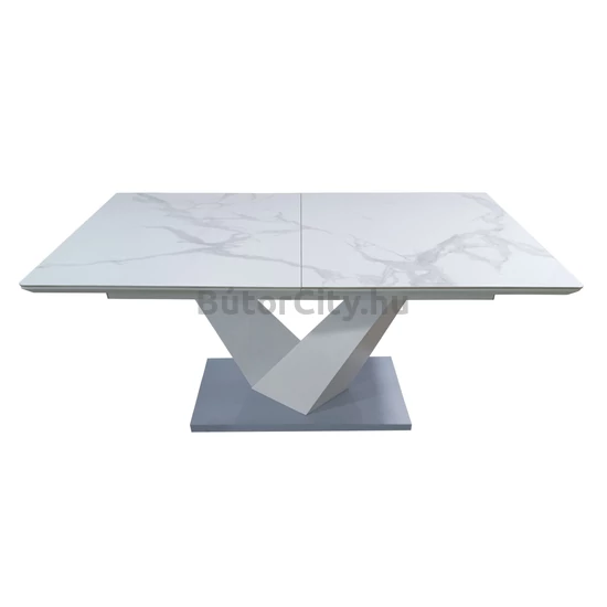 Lagos bővíthető étkezőasztal, fehér (160-200*90)