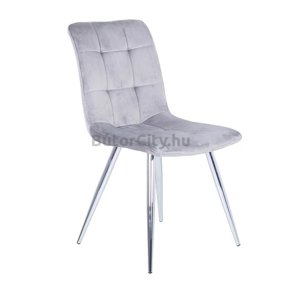 Étkezőszék 113 szürke bársony