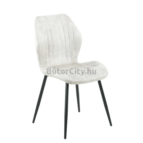 Modern étkezőszék függőleges tűzéssel (bézs vagy türkiz)