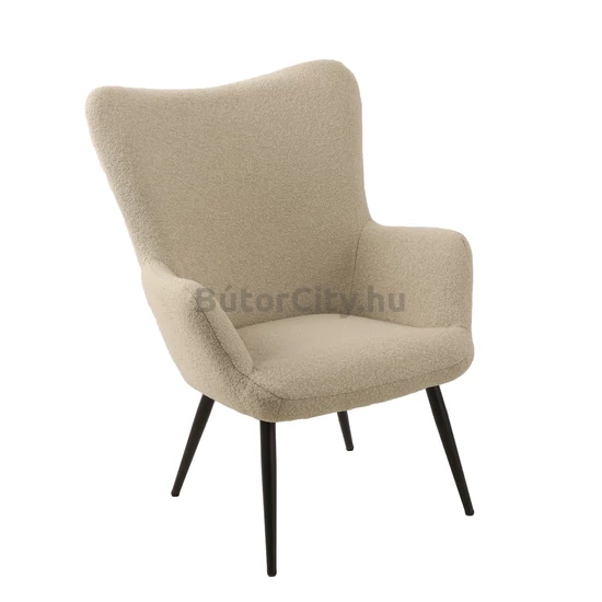 Bouclé szövetes fotel 136 (többféle szín)