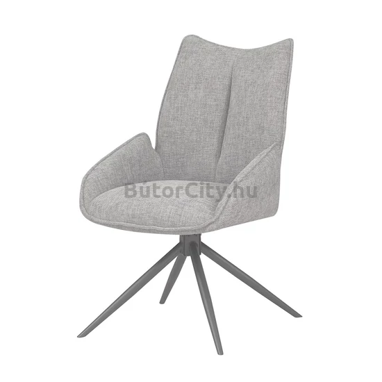 Dallas forgó étkezőszék (szürke)