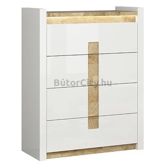 Alameda 4 fiókos komód (KOM4S)