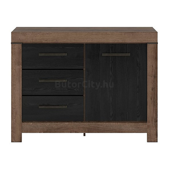 Balin komód (fekete tölgy) (KOM1D3S) Balin komód (fekete tölgy) (KOM1D3S)