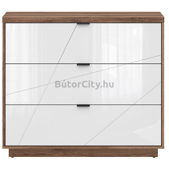 Forn 3 fiókos komód (KOM3S) (delano tölgy korpusz/választható front) Forn 3 fiókos komód (KOM3S) (delano tölgy korpusz/választható front)