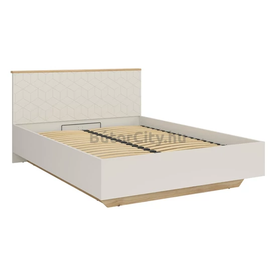 Glamour ágyneműtartós ágykeret ágyráccsal (LOZ/160/B)