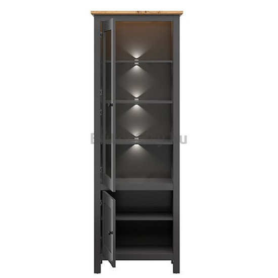 Hesen vitrin (REG1W1D/20/7) (grafit)