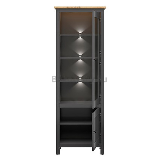 Hesen vitrin (REG1W1D/20/7) (grafit)