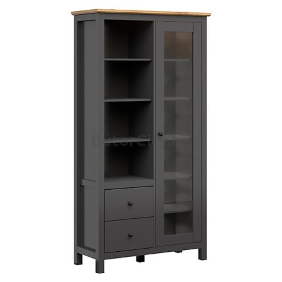 Hesen nagy vitrin (REG1W2S/20/11) (grafit)