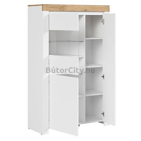 Holten vitrines komód (REG2D1W) Holten vitrines komód (REG2D1W)