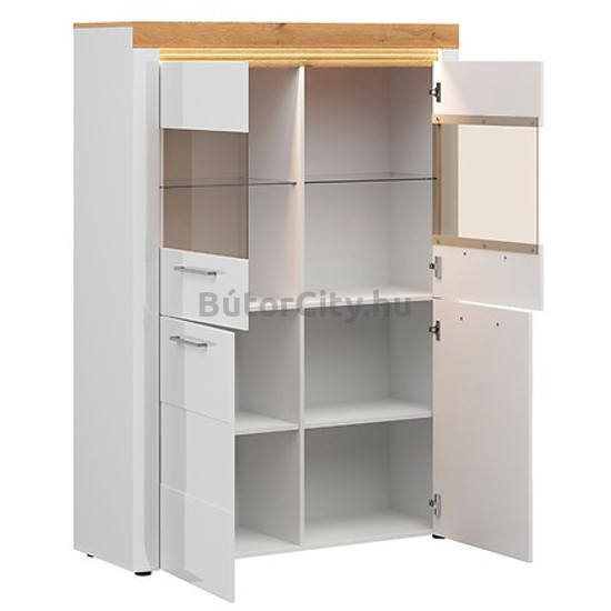 Horton vitrines komód (REG2D2W) Horton vitrines komód (REG2D2W)