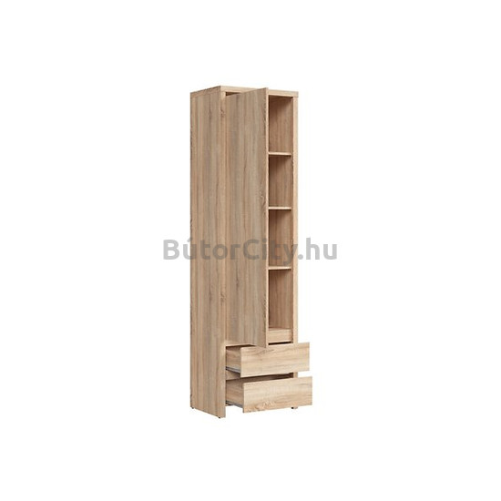 Kaspian keskeny polcos szekrény (REG1D2S) Kaspian keskeny polcos szekrény (REG1D2S)