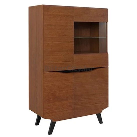 Madison vitrines szekrény alacsony (REG3D1W/150)