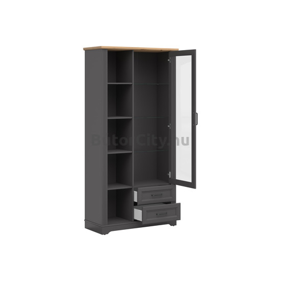Tolmin 200 cm magas vitrin (REG1W2S/200) Tolmin 200 cm magas vitrin (REG1W2S/200)