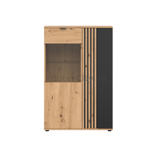 Vabres vitrines komód (REG1D1W/90) Vabres vitrines komód (REG1D1W/90)