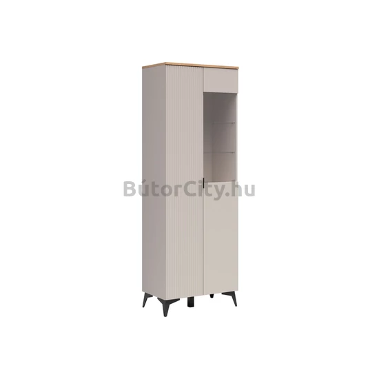 Velton magas vitrines szekrény (REG1D1W-A)