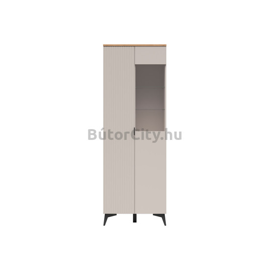 Velton magas vitrines szekrény (REG1D1W-A) Velton magas vitrines szekrény (REG1D1W-A)