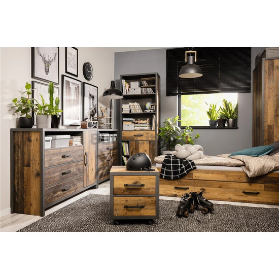 Weston kombinált szekrény oldstyle (REG3D1S)