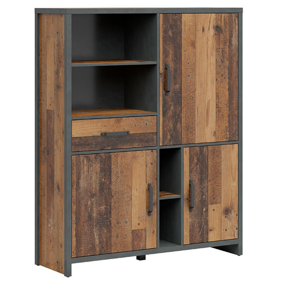 Weston kombinált szekrény oldstyle (REG3D1S)