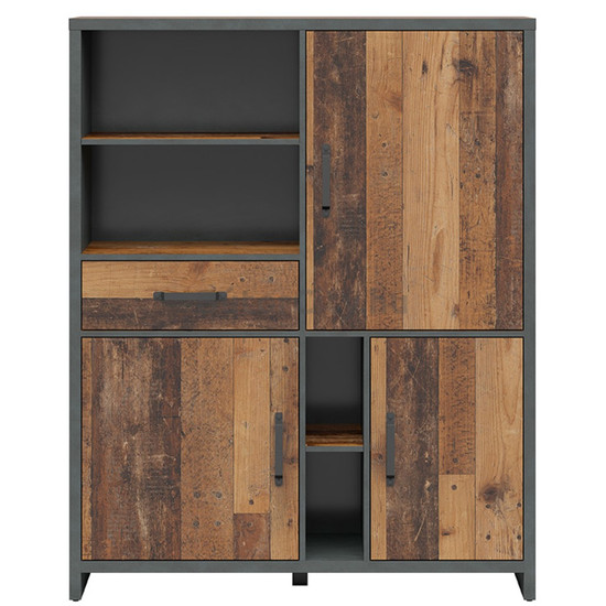 Weston kombinált szekrény oldstyle (REG3D1S)