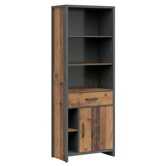 Weston nyitott polcos szekrény oldstyle (REG1D1S)