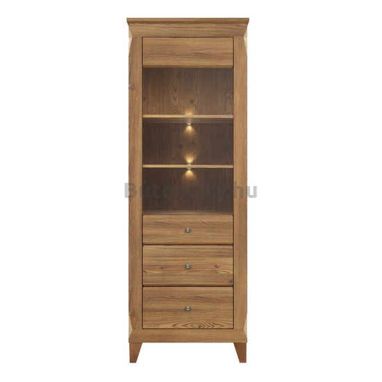 Bergen egyajtós vitrin (REG1W2S)
