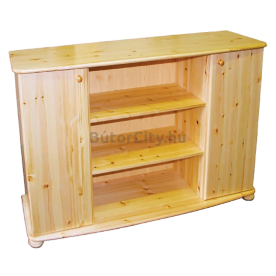 Anikó 2 ajtós nyitott polcos komód