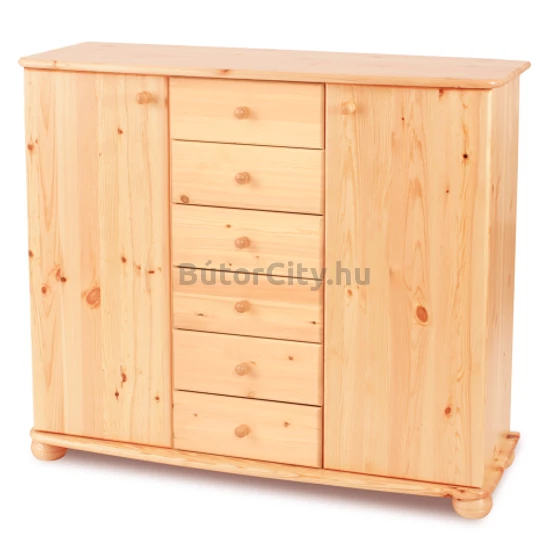 Anikó 6 fiókos 2 ajtós komód