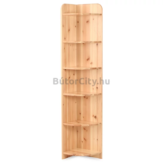 Claudia sarokzáró polc (választható mélység)