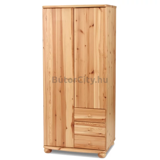 Claudia 2 ajtós 3 fiókos nagyszekrény