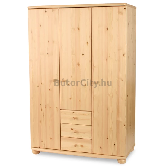 Claudia 3 ajtós 3 fiókos nagyszekrény