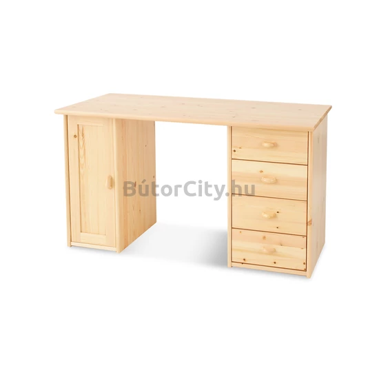 Vanessa ajtós-fiókos íróasztal (kétféle elrendezés)