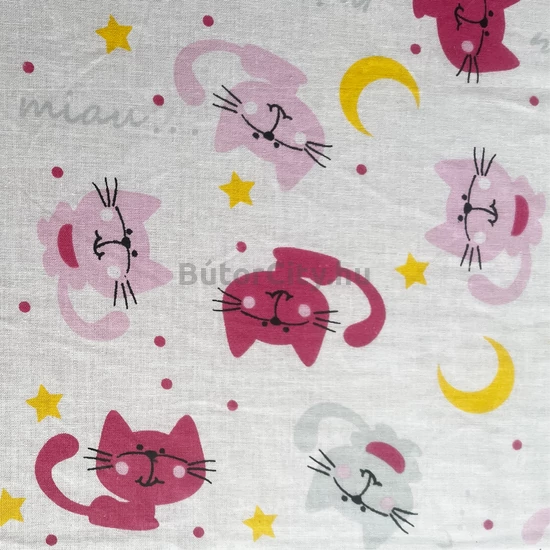 Szivacs Leo 3 lépésben hosszabbítható gyerekágyhoz (cica1)