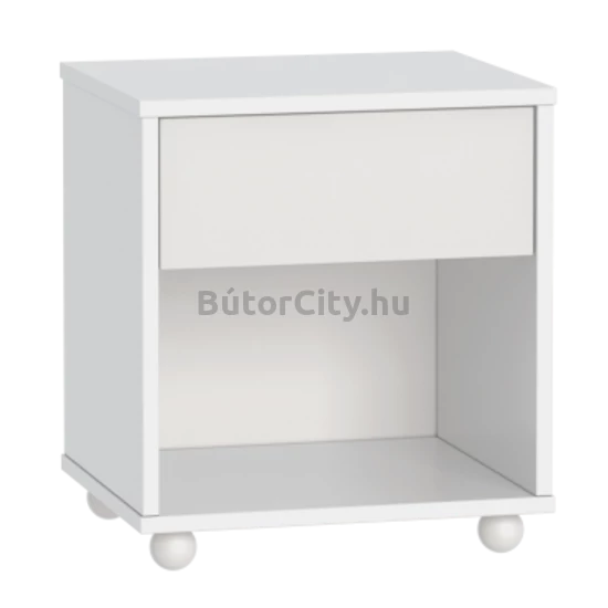 Alda jégfehér éjjeliszekrény