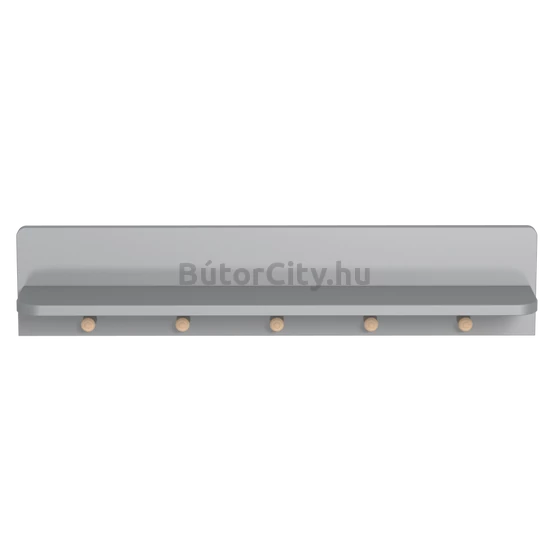 Colette szürke falipolc