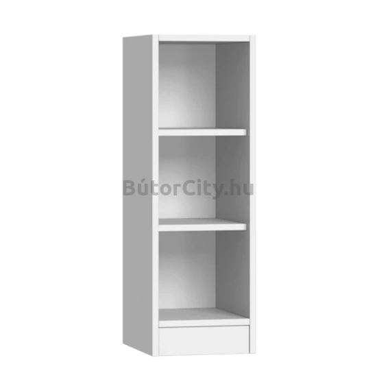 Mia fehér tárolópolc komódhoz