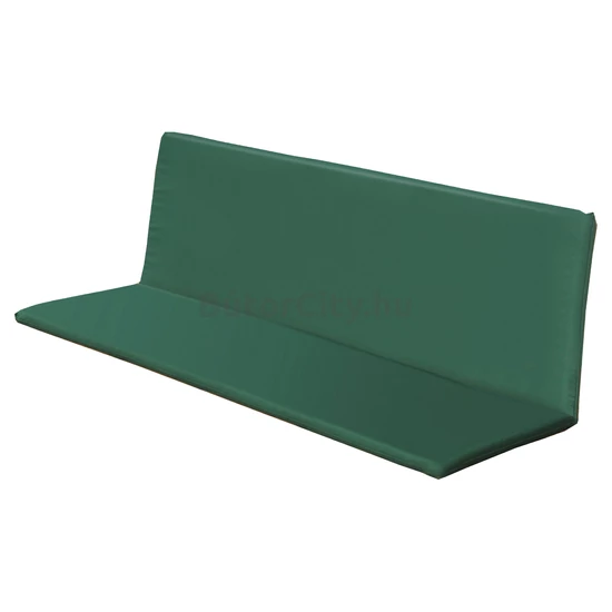 Párna 2 személyes kerti padhoz, zöld