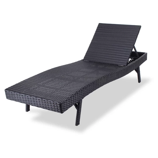 Prémium rattan nyugágy állítható támlával