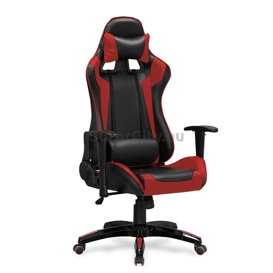 DEFENDER gaming forgószék, billenő mechanika, szín: fekete/piros