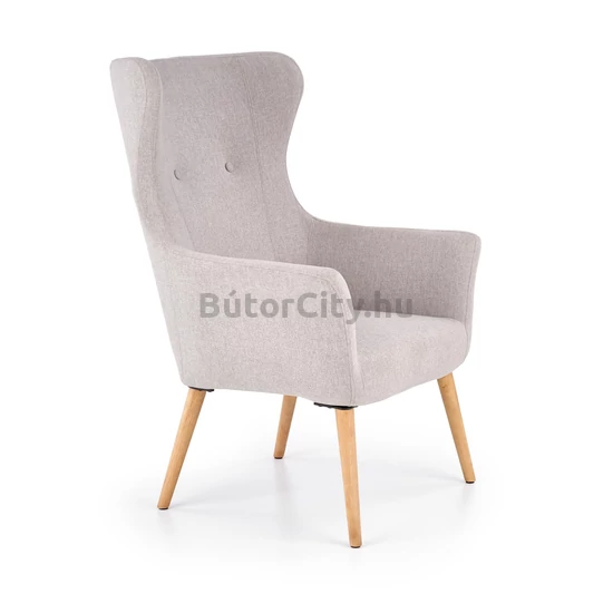 Cotto fotel, világosszürke