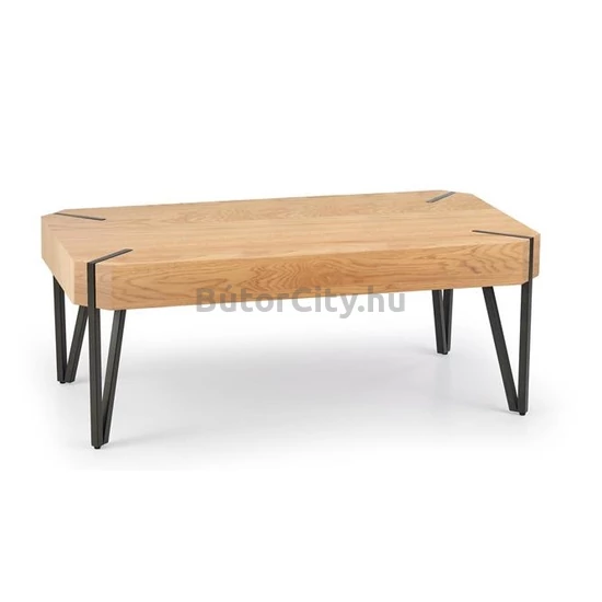 EMILY dohányzóasztal, szín: arany tölgy/fekete