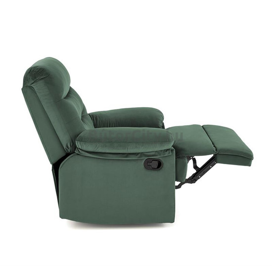 DRAGER döntető relaxfotel, szín: sötétzöld velvet DRAGER döntető relaxfotel, szín: sötétzöld velvet