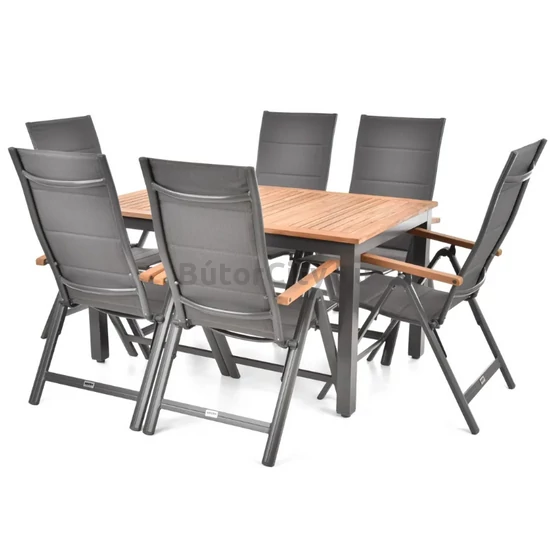 Montana kerti bútorszett (asztal + 6 db szék)