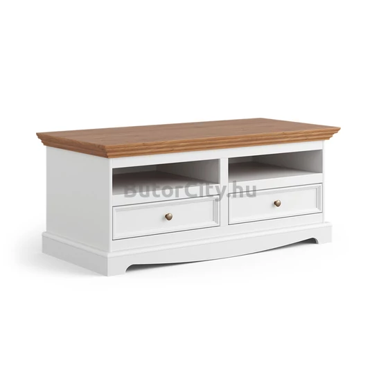 Brigitte TV-állvány 09 fehér-tölgy