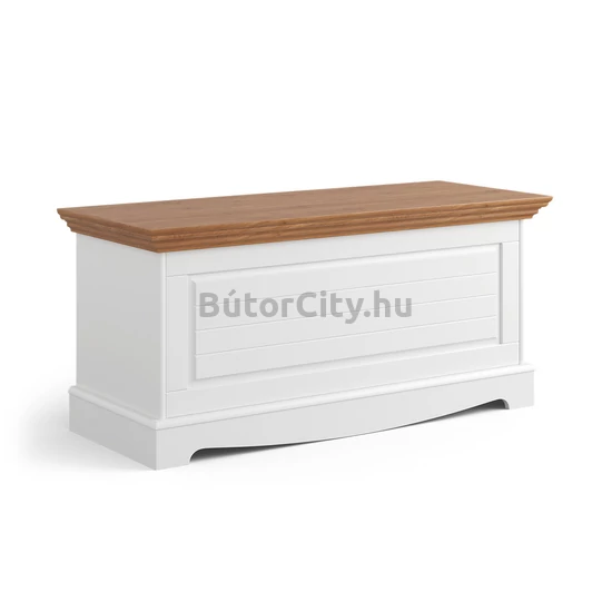 Brigitte láda fehér-tölgy